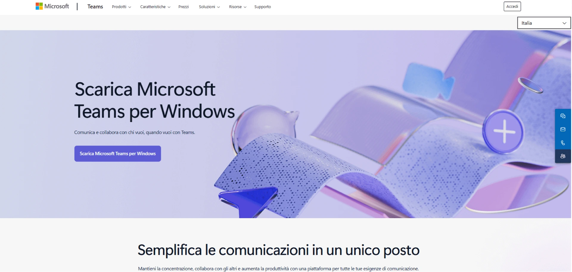 Microsoft Teams per le aziende