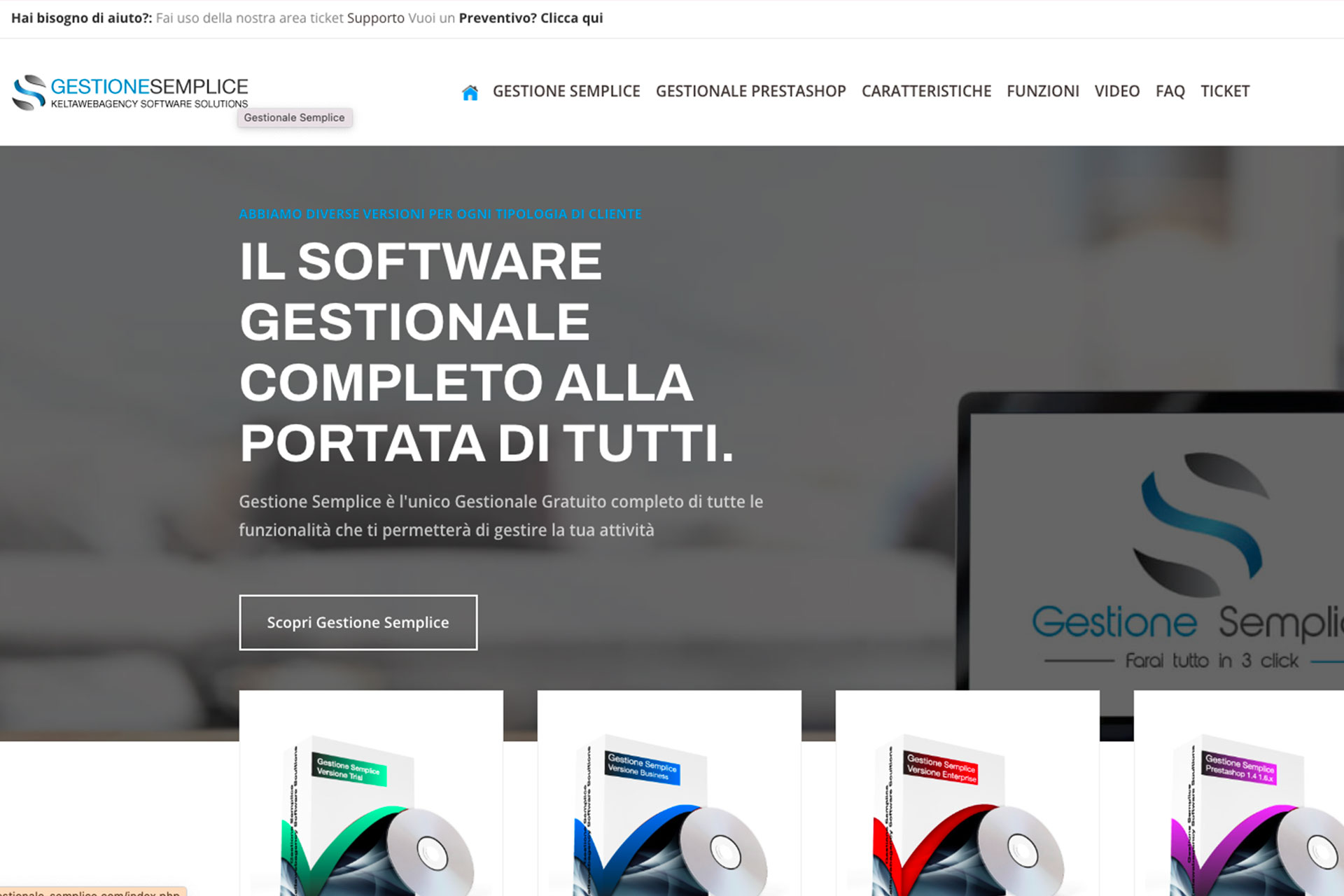 gestionale prestashop