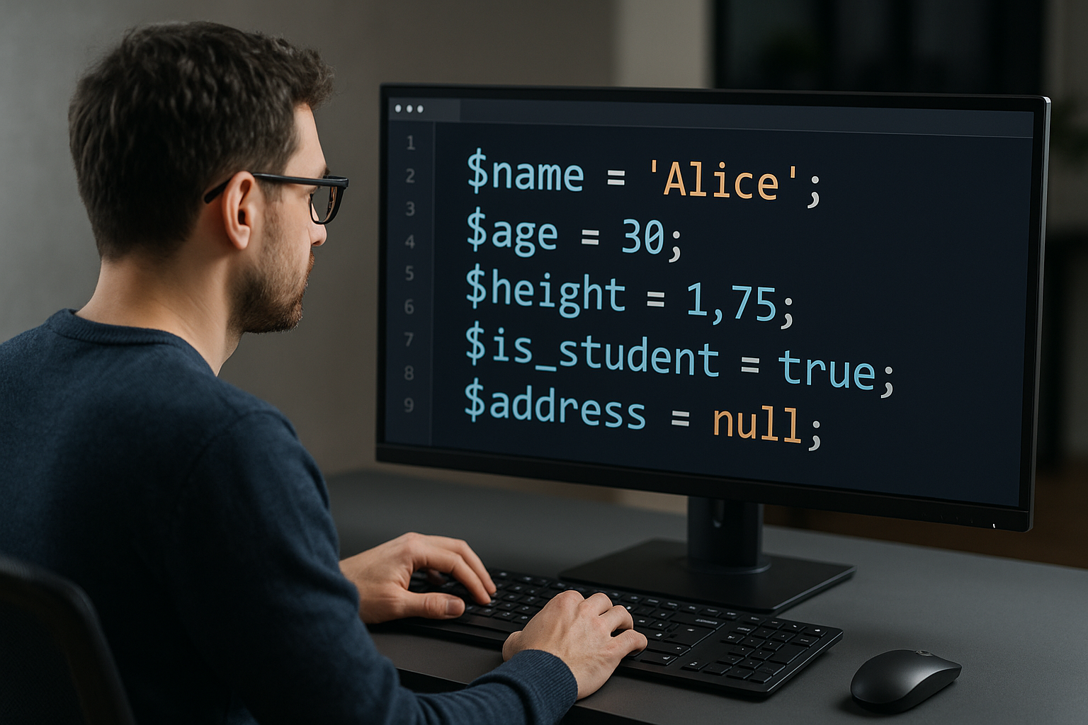 Lezione 4: Variabili e Tipi di Dati in PHP